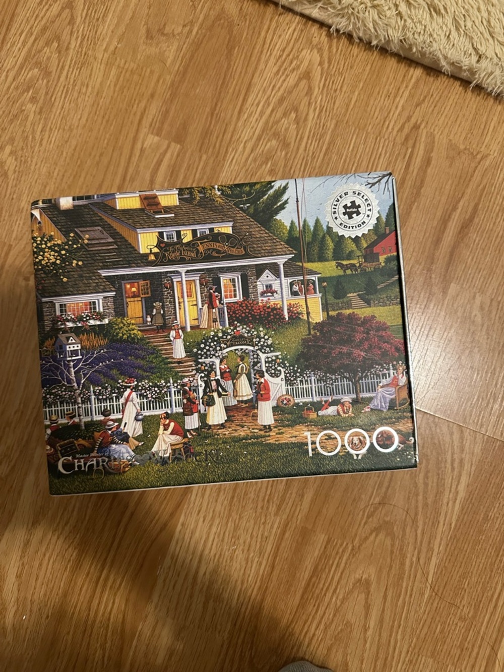 Countryside 1000-Piece Jigsaw Puzzle - Vintage House Scene